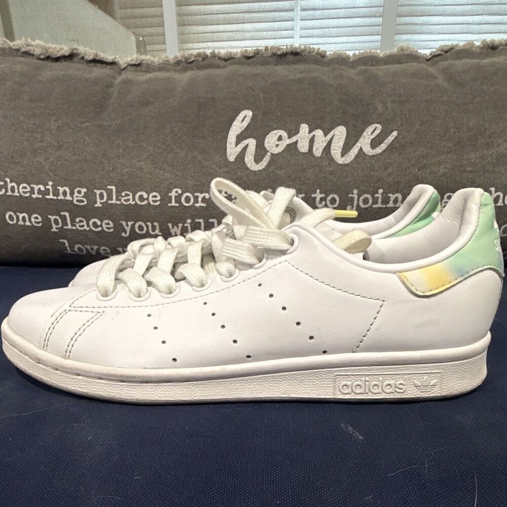 Adidas Women’s Stan Smith Tie Dye Leather Sneakers Size 6.5